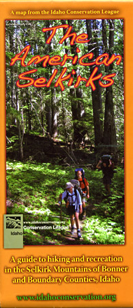 The American Selkirks Hiking Map and Recreation Guide