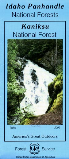 Kaniksu National Forest Visitors Map