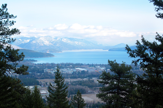 Mickinnick Trail hike in Sandpoint Idaho