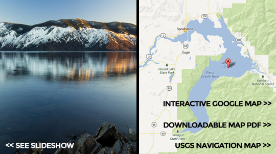 Priest Lake Idaho Depth Chart