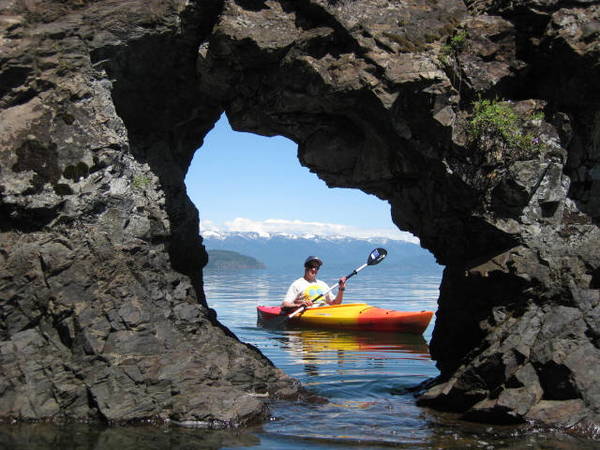 Paddling Lake Pend Oreille