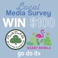 Where do YOU get your news? Can our media do better? Take the local media survey ... it's quick, and you could win $100 at MickDuff's and Heart Bowls. GO»