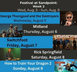 Festival at Sandpoint: Week 2