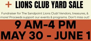 Lions Club Spring Market & Yard Sale