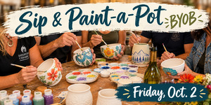 Sip & Paint a Pot BYOB