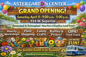 Aster Garden Center Grand Opening