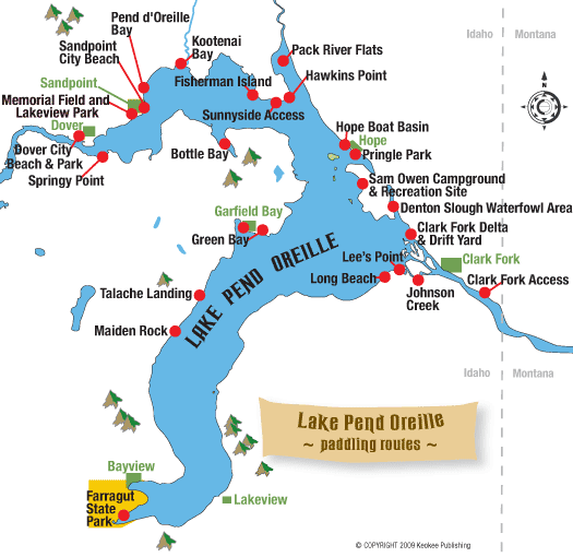 Lake Pend Oreille Paddling