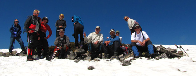 hikers on Ojibeway