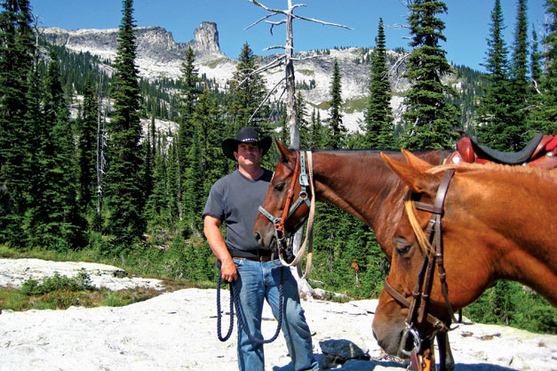 riding the trails in North Idaho